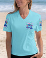 Older Now But Im Still Runnin Against the Wind Blue Retro Car Graphic AOP Shirts _4_ Uub2y