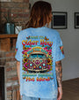 Older Now But Im Still Runnin Against the Wind Floral VW Bus Graphic AOP Shirts _3_ BNldx