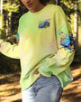 Older Now But Im Still Running Against The Wind Blue Hippie Car Floral AOP Shirts _2_ fHFLw