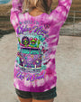 Older Now But Im Still Running Against The Wind Tie Dye Funny Hippie Frog Van AOP Shirts _3_ yqUm9