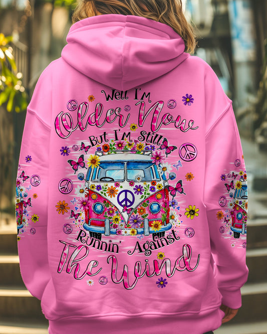 Older Now But Im Still Running Against the Wind Hippie Van Retro AOP Shirts _1_ Fc42T