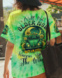 Older Now But Im Still Running Against the Wind Tie Dye Hippie VW Bug Sunflowers AOP Shirts _3_ WyQvs