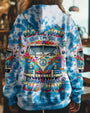 Older Now But Im Still Running Against the Wind Tie Dye VW Bus Retro Hippie AOP Shirts _12_ Mtg9y