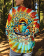 Older Now But Still Runnin Against the Wind Tie Dye Hippie Peace Car AOP Shirts _12_ YWngb
