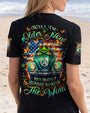 Older Now But Still Running Against The Wind Funny Frog VW Bug with Flag AOP Shirts _3_ wvcOf
