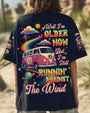 Older Now Running Against The Wind Hippie Van Peace _26 Flower Power Design AOP Shirts _1_ fHT9e