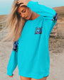 Older Now Still Runnin Against the Wind Blue VW Bug Car Graphic AOP Shirts _8_ XoaMy