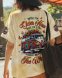 Older Now Still Runnin Against the Wind Floral Hippie Van AOP Shirts _12_ bdVCm