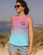 Older Now Still Runnin Against the Wind Pink and Blue Hippie Van AOP Shirts _12_ NvNYo