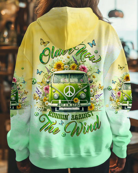 Older Now Still Runnin Older Now Still Runnin Green VW Bus AOP Shirts _1_ v4FC6