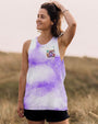 Older Now Still Runnin_E2_80_99 Against the Wind Purple Tie Dye Floral Hippie Car AOP Shirts _12_ cPBzF