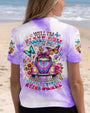 Older Now Still Runnin_E2_80_99 Against the Wind Purple Tie Dye Floral Hippie Car AOP Shirts _5_ WwiHF