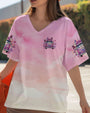 Older Now but I still Runnin Against the Wind Tie Dye Pink Vintage Hippie Van AOP Shirts _5_ Rh4k9