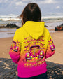 Older Now but Still Runnin Against the Wind Pink VW Bug and Butterfly AOP Shirts _2_ ClkYq