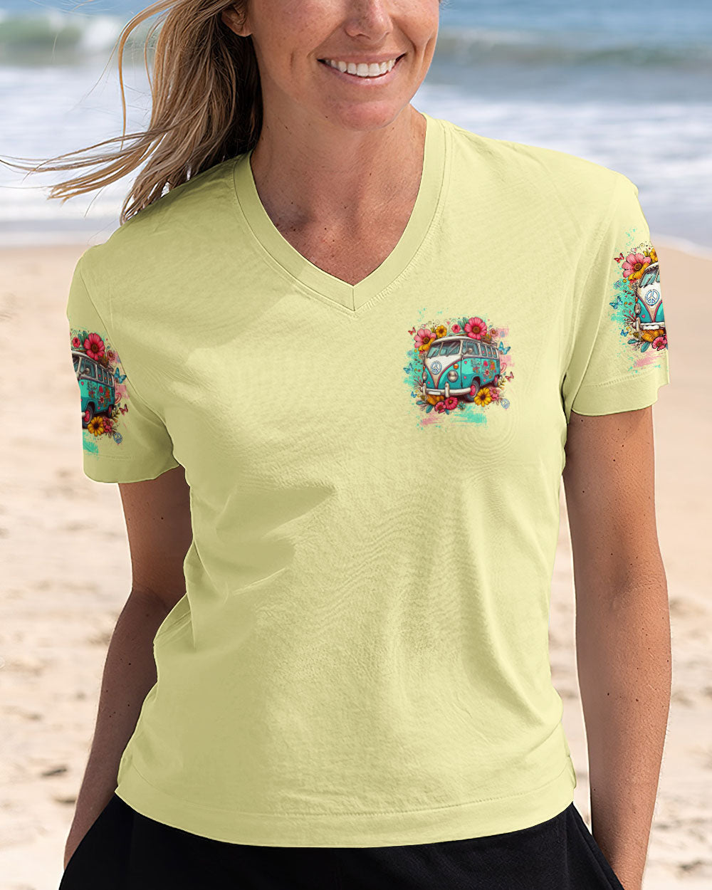Older Now but Still Runnin Against the Wind Retro Hippie Van Hippie Style AOP Shirts _11_ Yd1Jr