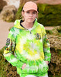 Older Now but Still Running Against the Wind Green Tie Dye Hippie Grandma AOP Shirts _8_ EXTPn