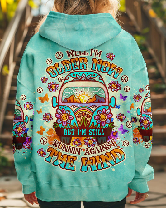 Older Now but Still Running Against the Wind Tie Dye Hippie Van and Floral AOP Shirts _1_ 1TmWD