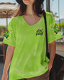 Older Wiser Still Chasing the Horizon Green Sunflower Peace Sign Car AOP Shirts _11_ sRCz1