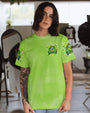 Older Wiser Still Chasing the Horizon Green Sunflower Peace Sign Car AOP Shirts _12_ Jq6sT