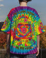 On a Dark Desert Highway Cool Wind in My Hair Tie Dye Peace Van AOP Shirts _1_ B0tDY