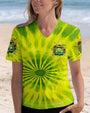 On a Dark Desert Highway Cool Wind in My Hair Tie Dye VW Bus and Sunflower AOP Shirts _4_ A0Esh