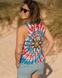 Peace Y_E2_80_99all Sunflower USA Tie Dye Patriotic 4th of July Tee for Women AOP Shirts _13_ UhP27