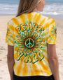 Peace Yall Sunflower Tie Dye Boho Style with Retro Vibes and Hippie Peace Sign AOP Shirts _3_ RM4yN