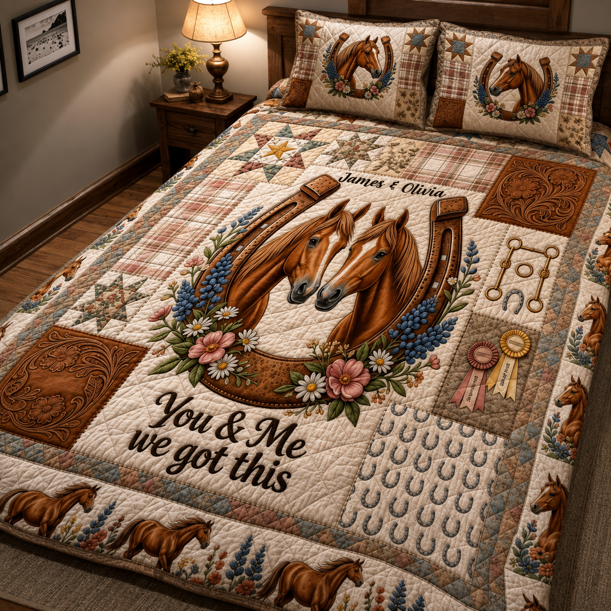 Personalized_western_horse_quilt