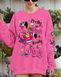 Pretty in Pink Flamingo Ready to Drink Funny Summer Beach Tee for Women AOP Shirts _4_ pvjIt