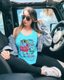 Pretty in Pink Ready To Drink Flamingo Fun Graphic Tee with Drink Peace _26 Flower for Women AOP Shirts _11_ 3OOmH