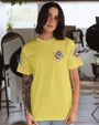Rebel Chicken Funny Flower Crowned Hen with Sunglasses AOP Shirts _12_ TMy0F