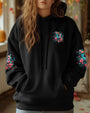 Rock and Roll Soothes My Soul Floral Guitar and Music Quote AOP Shirts _4_ GNzQd