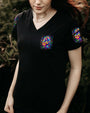 She Has the Soul of a Gypsy _26 Heart of a Hippie Colorful Guitar Design for Women AOP Shirts _5_ 2wJLI