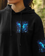 She Whispered Back I Am the Storm Blue Lightning Butterfly Graphic AOP Shirts _13_ H2Chp