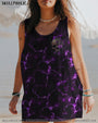 She Whispered Back I Am the Storm Purple Lightning Skull and Rose Graphic AOP Shirts _16_ YCCwp