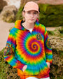 She is Sunshine Just Like a Rainbow After the Rain Tie Dye Hippie Girl AOP Shirts _8_ dRZIX