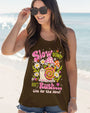 Slow Down Dont Rush Live for the Now Cute Snail Mushrooms AOP Shirts _5_ cjO0G
