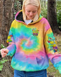 Smile Often Dream Big Rainbow Tie Dye Positive Quote Hippie Motivational AOP Shirts _14_ nHhnt