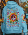 Soul Full of Sunshine Colorful Sunflower Peace Sign AOP Shirts _9_ 5Kn2Y