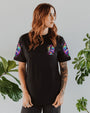 Soul of a Gypsy Heart of a Hippie Mermaid Hippie Colorful Fantasy AOP Shirts _13_ SKSqm