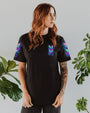 Soul of a Gypsy Heart of a Hippie Spirit of a Fairy Butterfly and Rose AOP Shirts _13_ HFTdQ