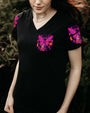 Soul of a Gypsy Heart of a Hippie Spirit of a Fairy Flower Butterfly Tee for Women AOP Shirts _4_ vlsJz