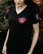 Soul of a Gypsy Heart of a Hippie Spirit of a Fairy Hippie Peace Sign and Floral AOP Shirts _2_ an12W