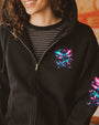 Soul of a Gypsy Heart of a Hippie Spirit of a Fairy Neon Butterfly Hippie AOP Shirts _10_ IsNFo