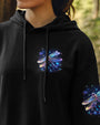 Soul of a Gypsy Heart of a Hippie Spirit of a Fairy Neon Dragonfly Galaxy AOP Shirts _13_ cTE5k