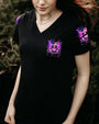 Soul of a Gypsy the Heart of a Hippie Spirit of a Fairy Pink VW Butterfly Car Graphic AOP Shirts _4_ 6d2Gp