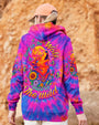Spirit of the Wolf Heart of the Wild Tie Dye Wolf with Peace _26 Flower AOP Shirts _5_ fPJQ7