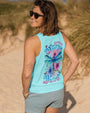 Spread Your Wings the Sky is Waiting Dragonfly Floral Nature Graphic AOP Shirts _13_ bk0ez