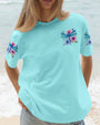 Spread Your Wings the Sky is Waiting Dragonfly Floral Nature Graphic AOP Shirts _2_ EorKn