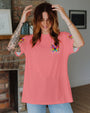 Stay Wild Flower Child Colorful Hippie Butterfly and Floral Graphic AOP Shirts _10_ Zaq5e